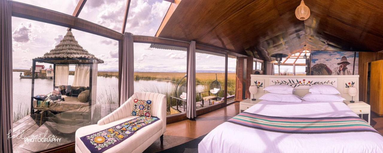 Kay Pacha Lodge Lago Titicaca All Inclusive Puno Esterno foto