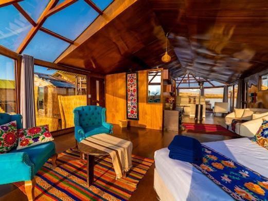 Kay Pacha Lodge Lago Titicaca All Inclusive Puno Esterno foto