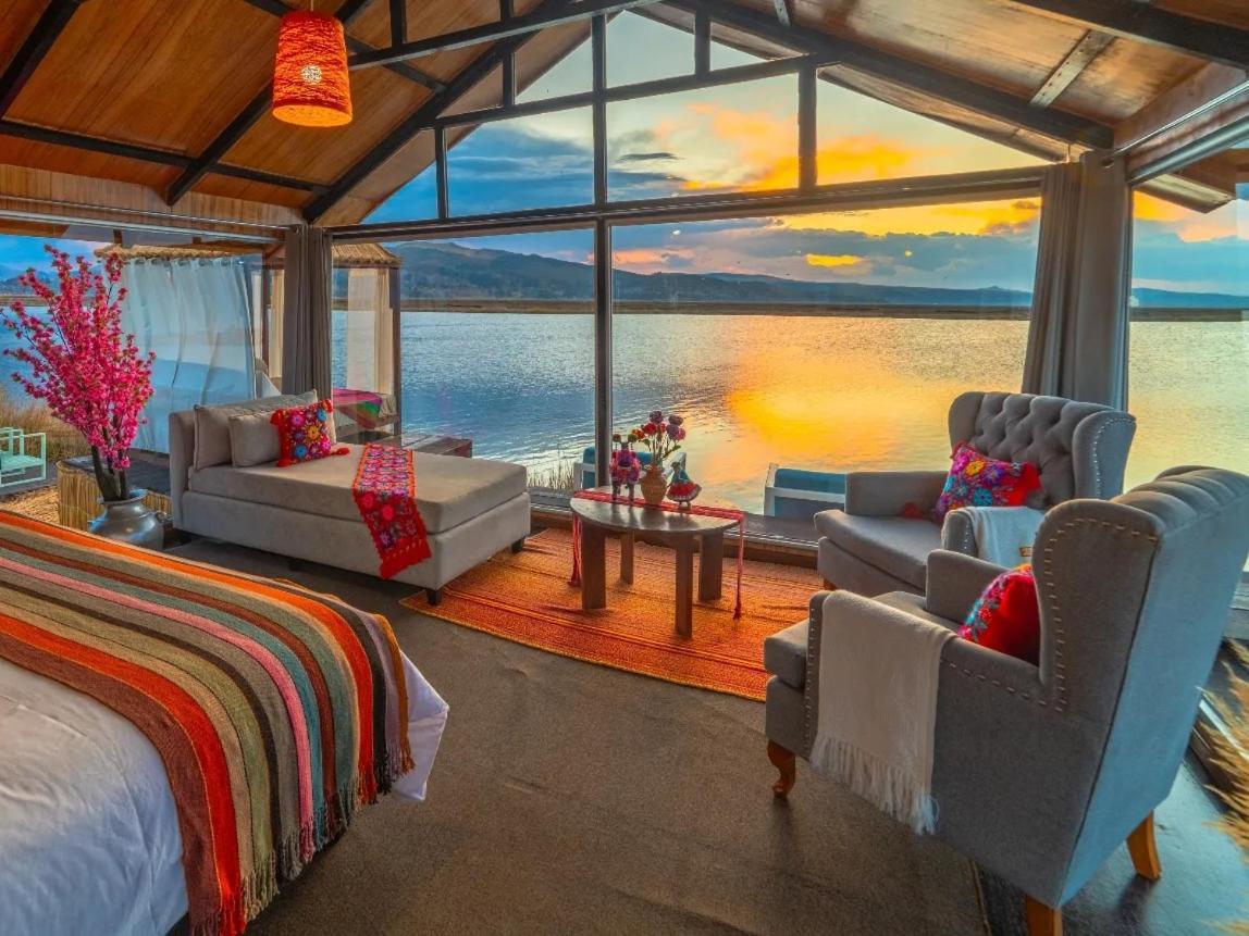 Kay Pacha Lodge Lago Titicaca All Inclusive Puno Esterno foto