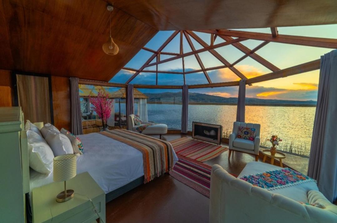 Kay Pacha Lodge Lago Titicaca All Inclusive Puno Esterno foto