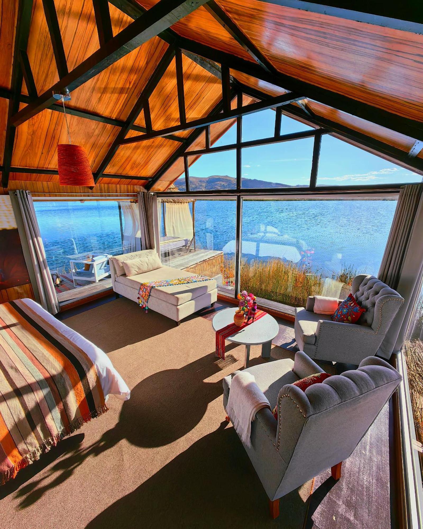 Kay Pacha Lodge Lago Titicaca All Inclusive Puno Camera foto