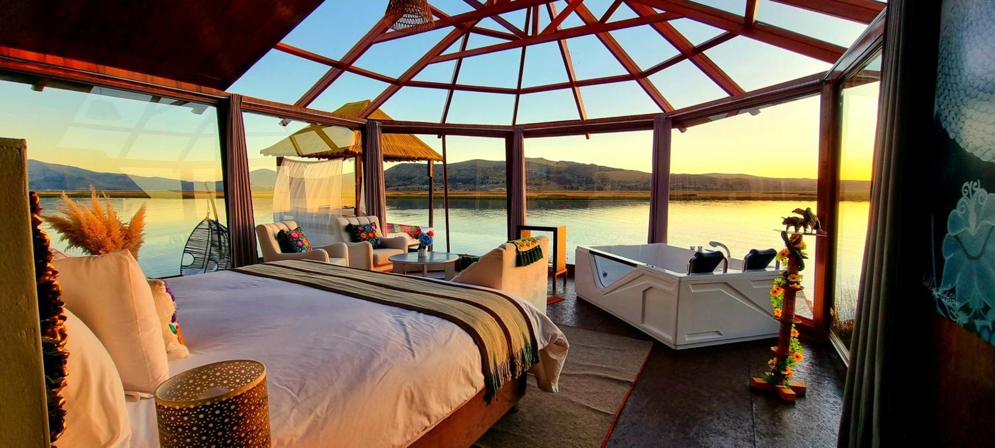 Kay Pacha Lodge Lago Titicaca All Inclusive Puno Esterno foto