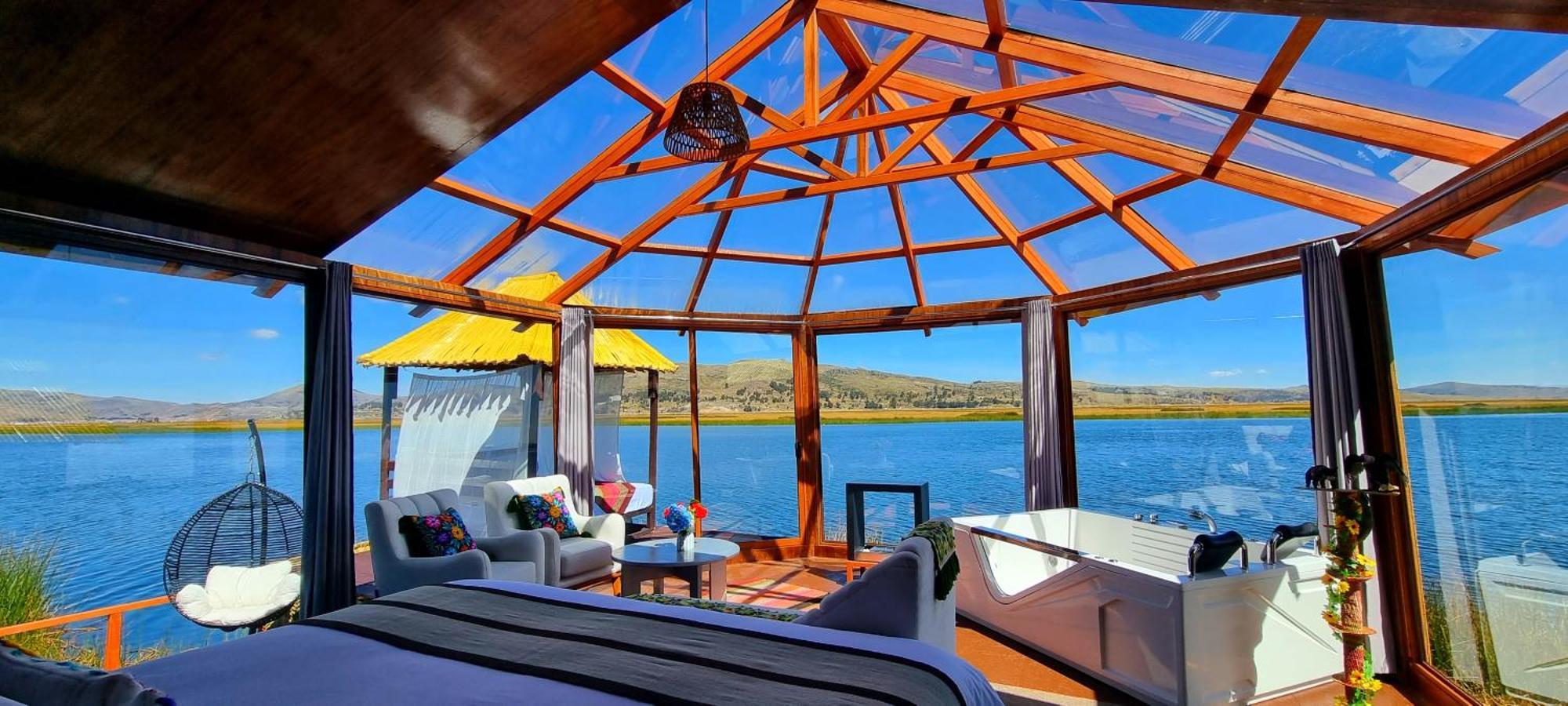 Kay Pacha Lodge Lago Titicaca All Inclusive Puno Camera foto