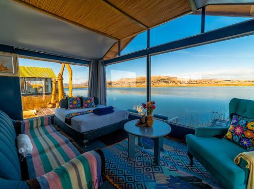 Kay Pacha Lodge Lago Titicaca All Inclusive Puno Camera foto