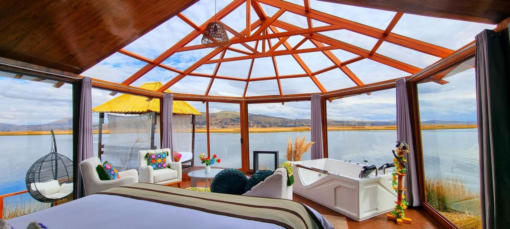 Kay Pacha Lodge Lago Titicaca All Inclusive Puno Esterno foto