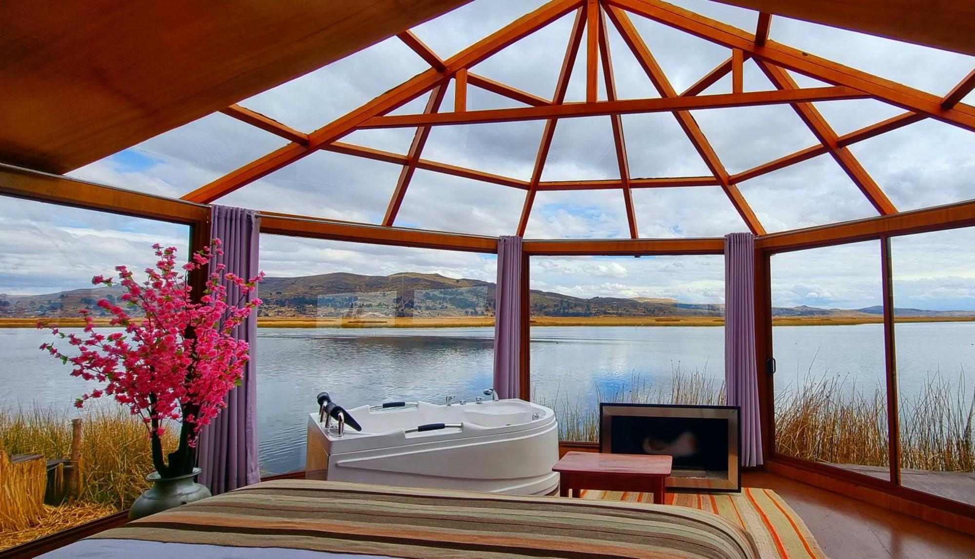 Kay Pacha Lodge Lago Titicaca All Inclusive Puno Camera foto